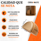Tope de suelo adhesivo Cerramatic detalle de fijación