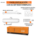 Mecanismo hidráulico del cierrapuertas M-100 Cerramatic