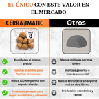 Topes de puerta Cerramatic compatibles con mármol y vinilo